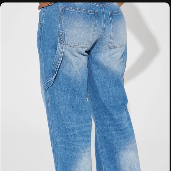 Non Stretch Utility
Straight Leg Jeans - Medium Wash - Picture 3 of 3